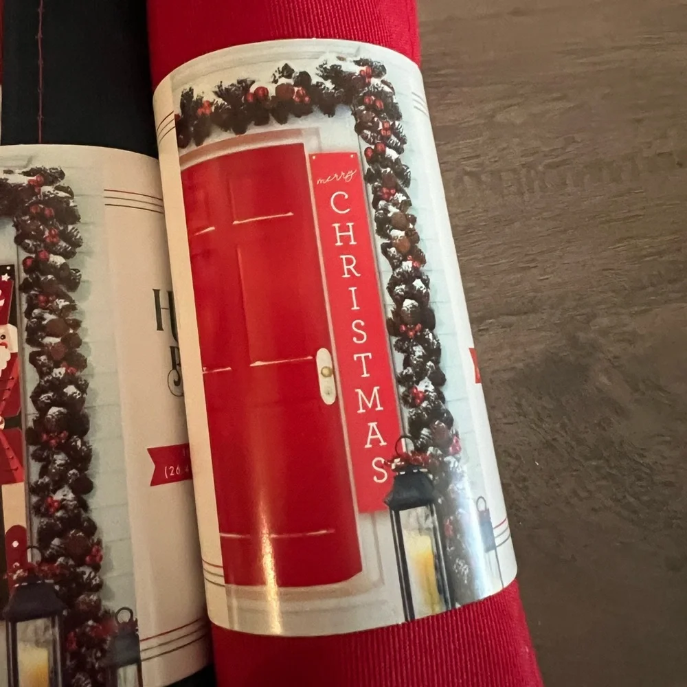 Target Bullseyes Playground Merry Christmas Hanging Banners